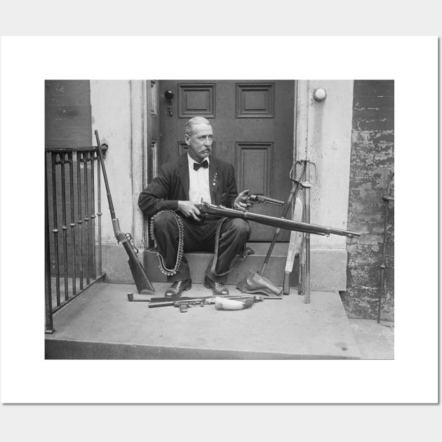 Gentleman Gunslinger, 1927. Vintage Photo Wall Art by historyphoto